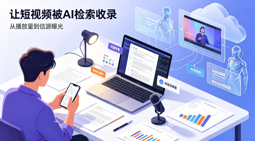 汉台区短视频创作者新必修课：吃透 GEO 优化，让抖音内容被豆包、DeepSeek、元宝智能体收录